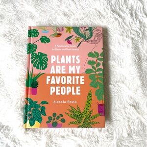 Hardcover Plant Lovers Book - Coffee Table Book - Plants Are my Favorite People